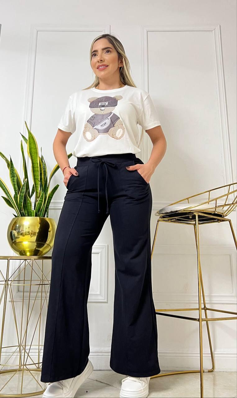 Conjunto bota campana oso
